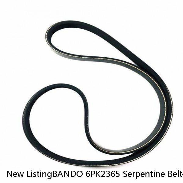 New ListingBANDO 6PK2365 Serpentine Belt-Rib Ace Precision Engineered V-Ribbed Belt (Fits: Audi)