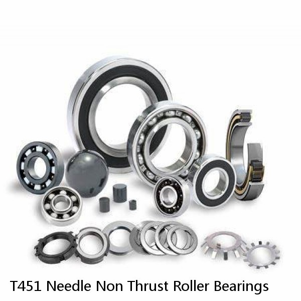 T451 Needle Non Thrust Roller Bearings #1 small image