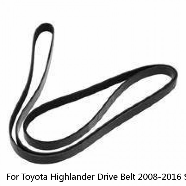 For Toyota Highlander Drive Belt 2008-2016 Serpentine Belt 7 Rib Count (Fits: Toyota)