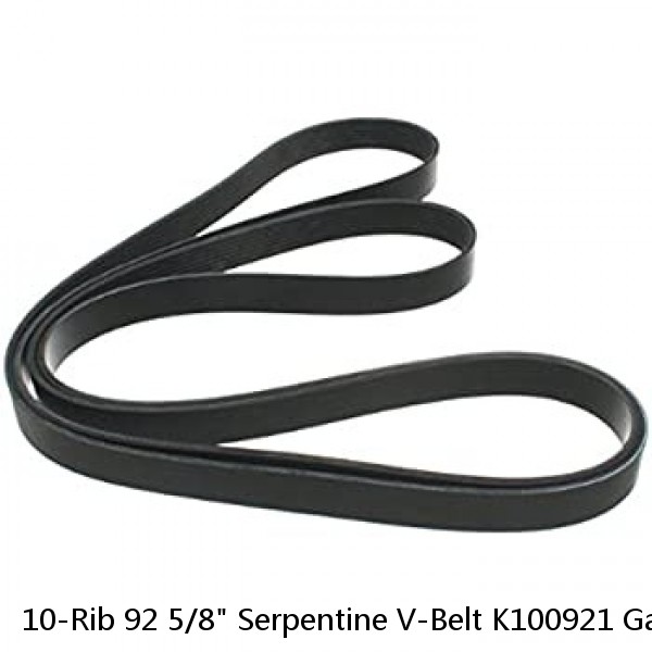 10-Rib 92 5/8" Serpentine V-Belt K100921 Gates, 923K10 Dayco [Z5S3] #1 image