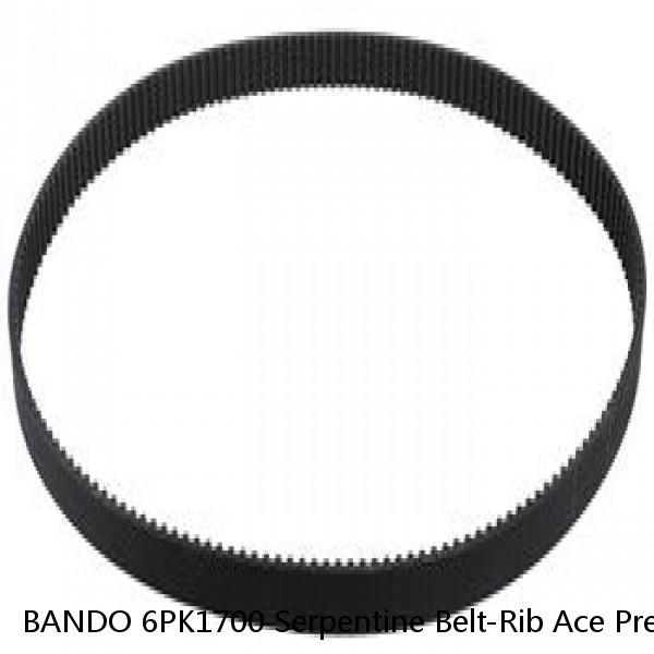 BANDO 6PK1700 Serpentine Belt-Rib Ace Precision Engineered V-Ribbed Belt  #1 image