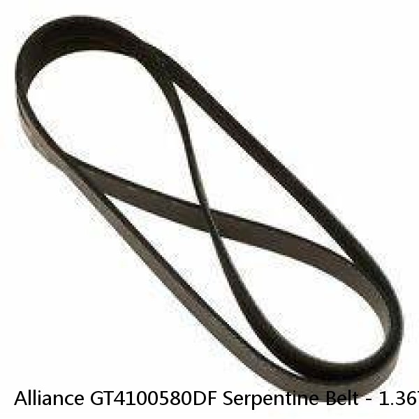 Alliance GT4100580DF Serpentine Belt - 1.367" X 58.50" - 10 Ribs #1 image