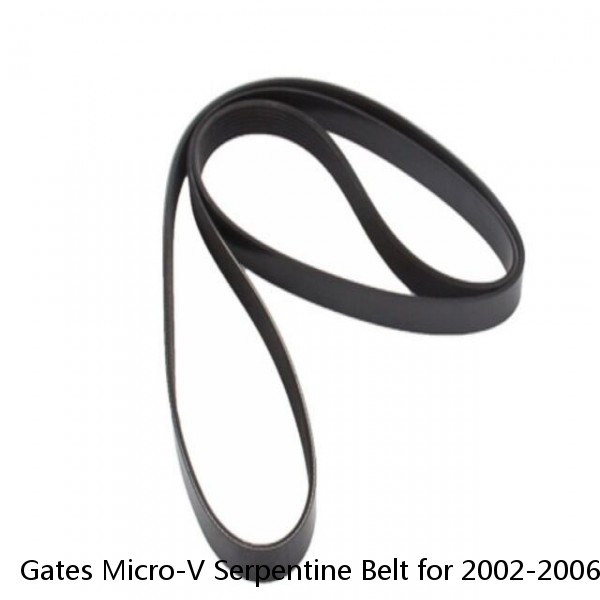 Gates Micro-V Serpentine Belt for 2002-2006 Toyota Camry 2.4L L4 Accessory ml (Fits: Toyota) #1 image