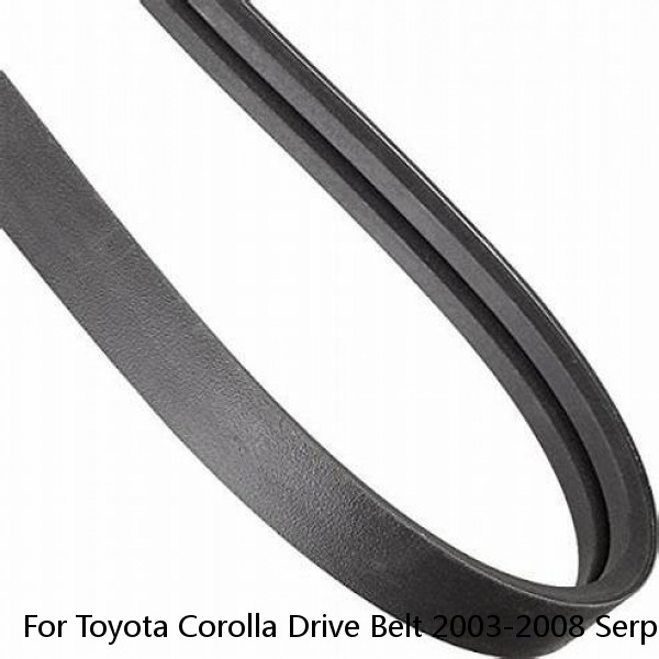 For Toyota Corolla Drive Belt 2003-2008 Serpentine Belt 6 Ribs Main Drive (Fits: Toyota) #1 image