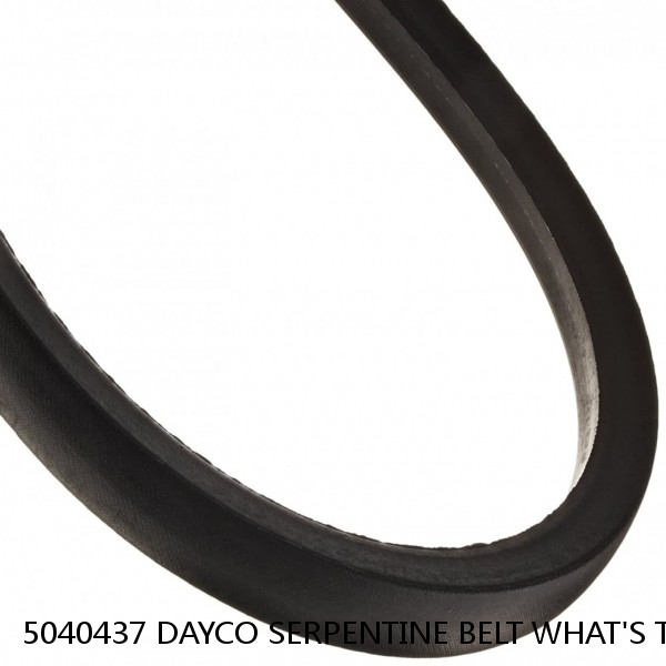 5040437 DAYCO SERPENTINE BELT WHAT'S THE BEST PRICE ON BELTS #1 image